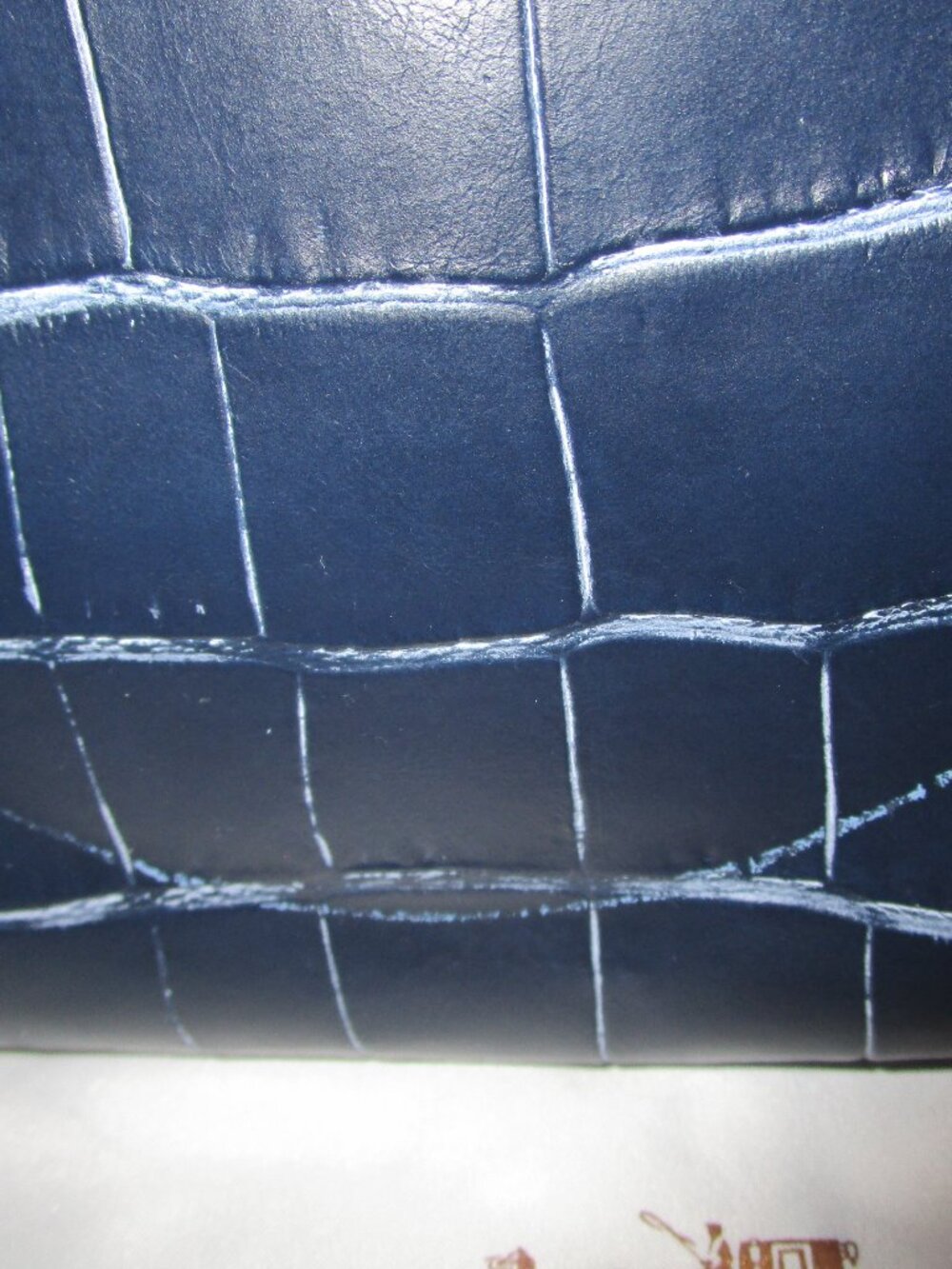 Coach Denim Croco Swagger - Picture 4 of 13